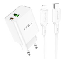 СЗУ Borofone BA69A Resource PD20W+QC3.0 (Type-C to Lighting) (00000064400_1)