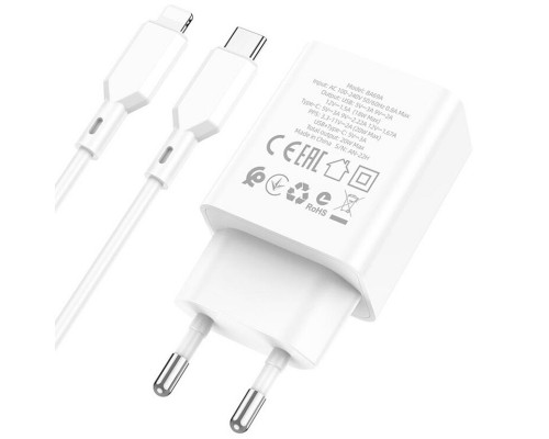 СЗУ Borofone BA69A Resource PD20W+QC3.0 (Type-C to Lighting) (00000064400_1)