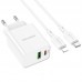 СЗУ Borofone BA69A Resource PD20W+QC3.0 (Type-C to Lighting) (00000064400_1)