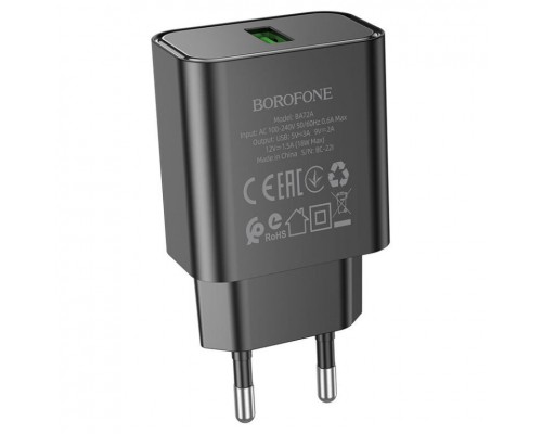 СЗУ Borofone BA72A Spring QC3.0 (00000064406_1)
