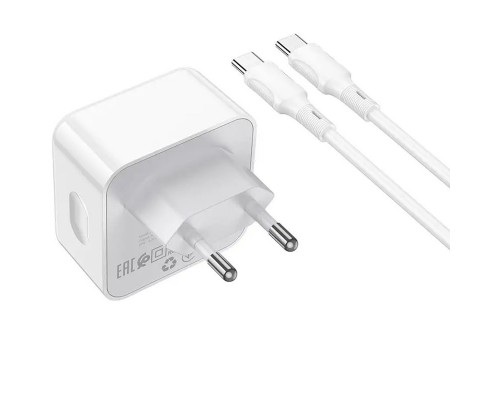 СЗУ Borofone BA76A Source PD35W (2Type-C) + Type-C to Type-C (00000064409_1)