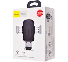 Автодержатель с БЗУ Baseus Gravity Wireless Air Vent (00000023415_2)