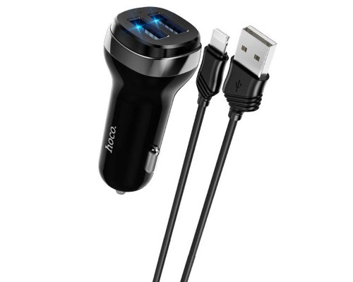 АЗУ Hoco Z40 (2USB 2.4A) + Lightning (00000057313_1)