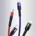 Дата кабель Usams US-SJ411 U26 4in1 USB to Combo 2A (0.35m) (00000051917_1)