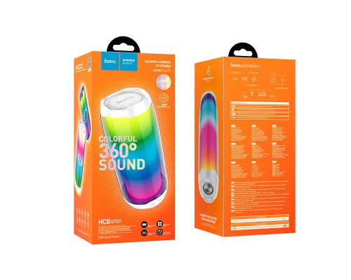 Bluetooth Колонка Hoco HC8 Pulsating colorful (00000049148_1)