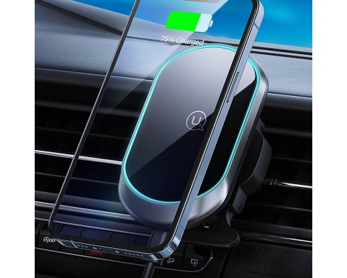 Автодержатель с БЗУ Usams US-CD182 15W Air Vent (00000062685_1)
