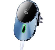 Автодержатель с БЗУ Usams US-CD170 15W Air Vent (00000062686_1)