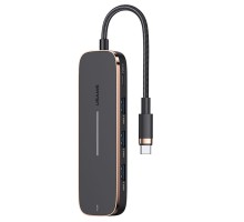 Переходник HUB Usams US-SJ578 5in1 Multifunctional (Type-C to 3USB+Type-C+HDMI ports) (00000062697_1)