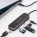 Переходник HUB Usams US-SJ575 6in1 Multifunctional (Type-C to 2USB+Type-C+Micro SD+SD+HDMI ports) (00000062698_1)