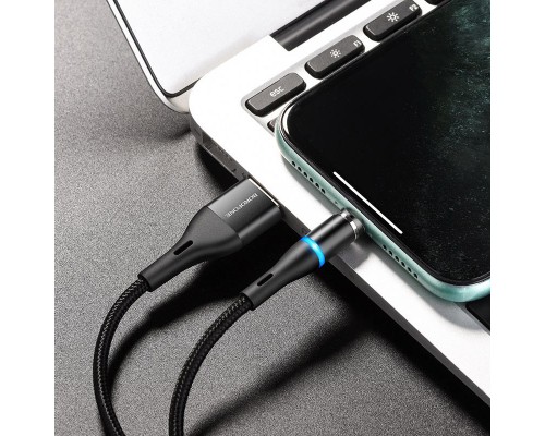 Дата кабель Borofone BU16 Skill magnetic USB to Lightning (1.2m) (00000055399_1)