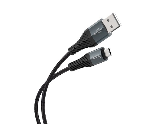 Дата кабель Hoco X38 Cool MicroUSB (1m) (00000034570_1)