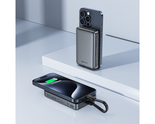 Портативное ЗУ Power Bank Acefast M10 PD30W с БЗУ 10000 mAh (00000073071_1)