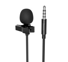 Микрофон петличный Hoco L14 3,5mm (00000054341_1)