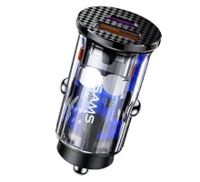 АЗУ Usams US-CC127 C25 42.5W + PD 20W Mini (00000049244_1)