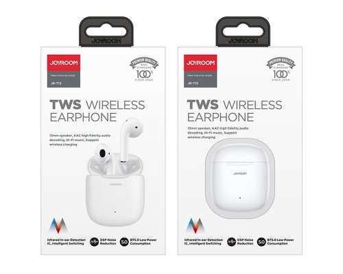 Беспроводные TWS наушники Joyroom JR-T13 (00000052040_1)