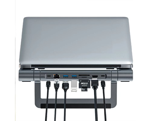 Подставка для ноутбука + HUB Acefast E5 PLUS USB-C (00000065931_1)