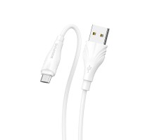 Дата кабель Borofone BX18 Optimal USB to MicroUSB (2m) (00000056879_1)