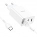 СЗУ Hoco C99A PD20W+QC3.0 (1USB/2Type-C/3A) + USB to Type-C (00000067271_1)