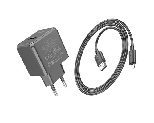 СЗУ HOCO CS11A (1USB) + Lightning (00000067274_1)