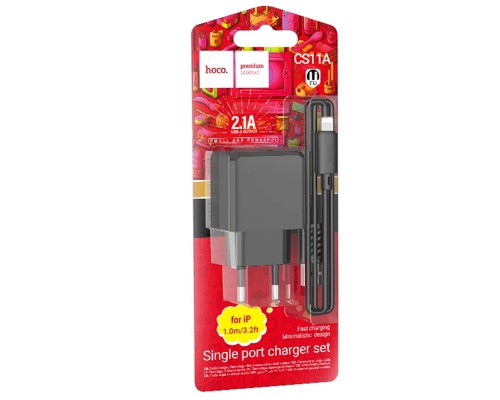 СЗУ HOCO CS11A (1USB) + Lightning (00000067274_1)