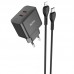 СЗУ Hoco N29 PD35W (2Type-C) + Type-C + Lightning (00000067279_1)