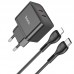 СЗУ Hoco N29 PD35W (2Type-C) + Type-C + Lightning (00000067279_1)