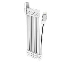 Дата кабель Hoco U103 Magnetic Absorption USB to Lightning (1m) (00000067282_1)
