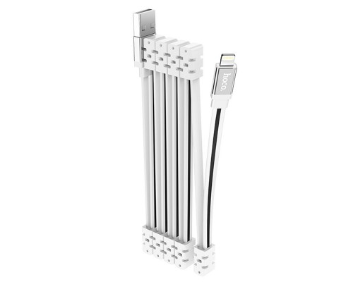 Дата кабель Hoco U103 Magnetic Absorption USB to Lightning (1m) (00000067282_1)