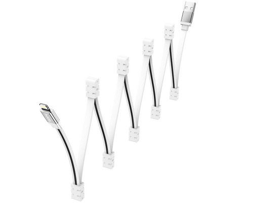 Дата кабель Hoco U103 Magnetic Absorption USB to Lightning (1m) (00000067282_1)