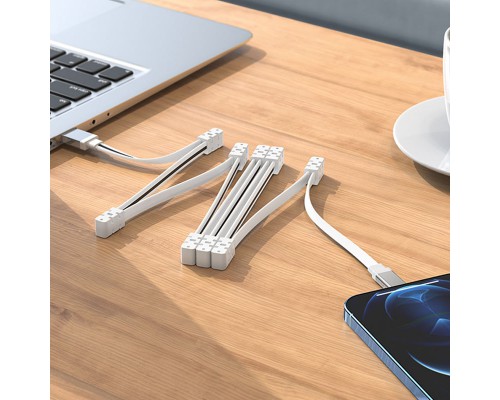 Дата кабель Hoco U103 Magnetic Absorption USB to Type-C (1m) (00000067283_1)