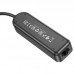 Переходник Borofone DH6 Erudite 4in1 Gigabit Ethernet (Type-C to USB3.0*3+RJ45) (0.2m) (00000073978_1)