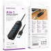 Переходник Borofone DH6 Erudite 4in1 Gigabit Ethernet (USB to USB3.0*3+RJ45) (0.2m) (00000073979_1)
