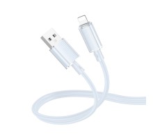 Дата кабель Borofone BX112 Lemon USB to Lightning 2.4A (1m) (00000073986_1)