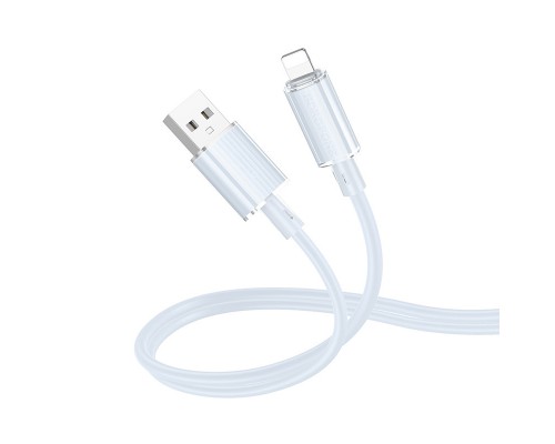 Дата кабель Borofone BX112 Lemon USB to Lightning 2.4A (1m) (00000073986_1)