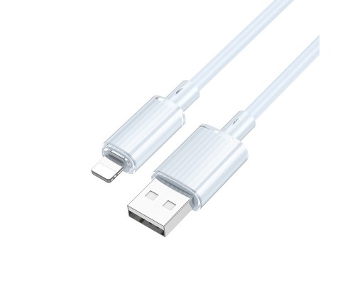 Дата кабель Borofone BX112 Lemon USB to Lightning 2.4A (1m) (00000073986_1)