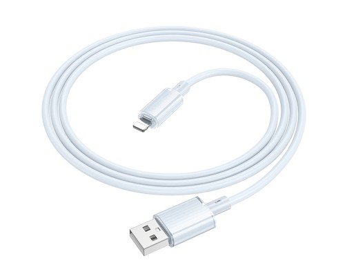 Дата кабель Borofone BX112 Lemon USB to Lightning 2.4A (1m) (00000073986_1)
