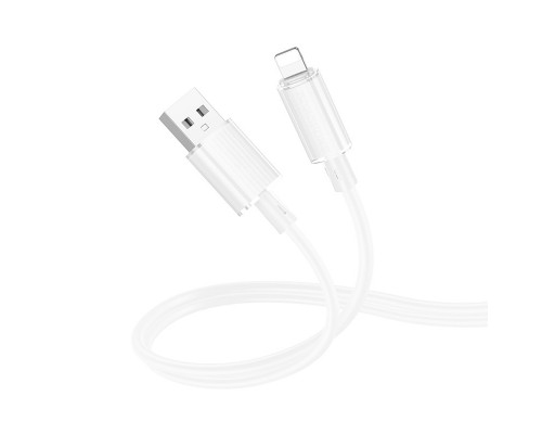 Дата кабель Borofone BX112 Lemon USB to Lightning 2.4A (1m) (00000073986_2)