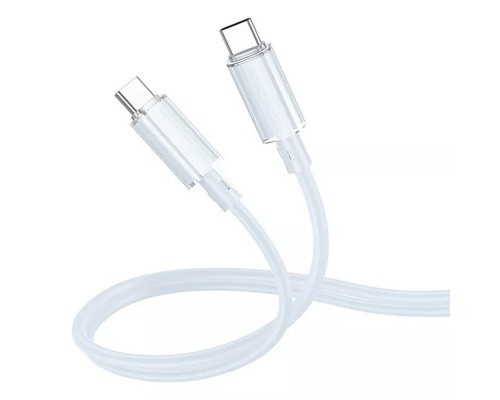 Дата кабель Borofone BX112 Lemon Type-C to Type-C 60W (1m) (00000073987_1)