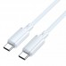 Дата кабель Borofone BX112 Lemon Type-C to Type-C 60W (1m) (00000073987_1)