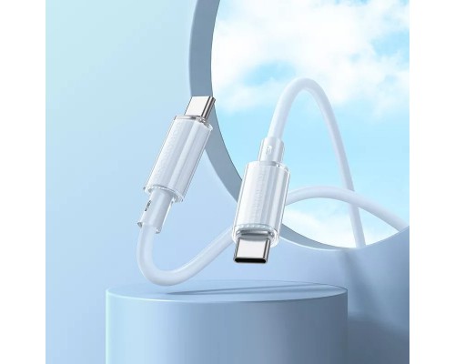 Дата кабель Borofone BX112 Lemon Type-C to Type-C 60W (1m) (00000073987_1)