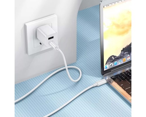 Дата кабель Borofone BX112 Lemon Type-C to Type-C 60W (1m) (00000073987_2)