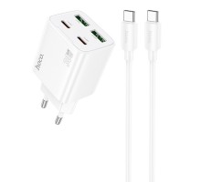 СЗУ Hoco N56 Fundador PD30W four-port (2C2A) + Type-C to Type-C (00000073946_2)