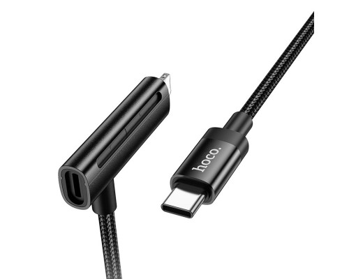 Дата кабель Hoco U135 Incredible 2in1 Type-C to Lightning/Type-C (1m) (00000074171_1)