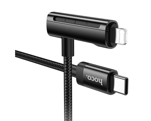 Дата кабель Hoco U135 Incredible 2in1 Type-C to Lightning/Type-C (1m) (00000074171_1)