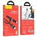 Дата кабель Hoco U135 Incredible 2in1 Type-C to Lightning/Type-C (1m) (00000074171_1)