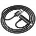 Дата кабель Hoco U135 Incredible 2in1 USB to Lightning/Type-C (1m) (00000074172_1)