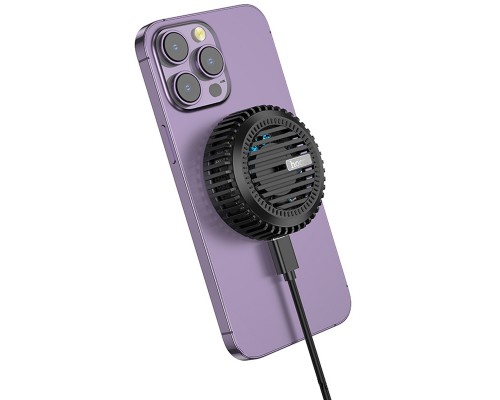 БЗУ Hoco CW57 Air-cooled 15W magnetic wireless fast charger (00000074175_1)