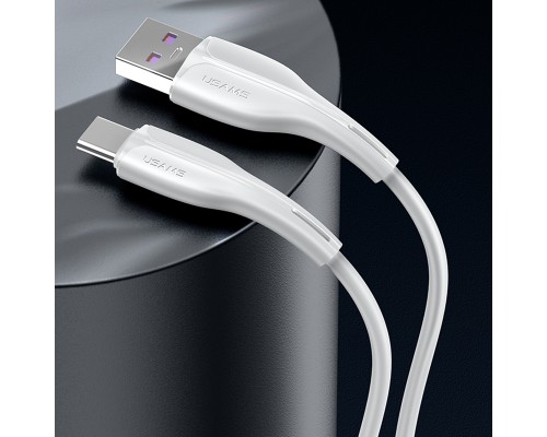 Дата кабель Usams US-SJ376 U38 Type-C 5A Fast Charging & Data Cable 1m (00000034467_1)