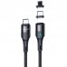 Дата кабель Usams US-SJ495 U66 Magnetic Type-C to Lightning 20W + Type-C 60W (1.2m) (00000042591_1)