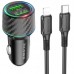 АЗУ Borofone BZ21 Brilliant 48W PD30W+QC3.0 (1Type-C/1USB) + Type-C to Lightning (00000064383_1)